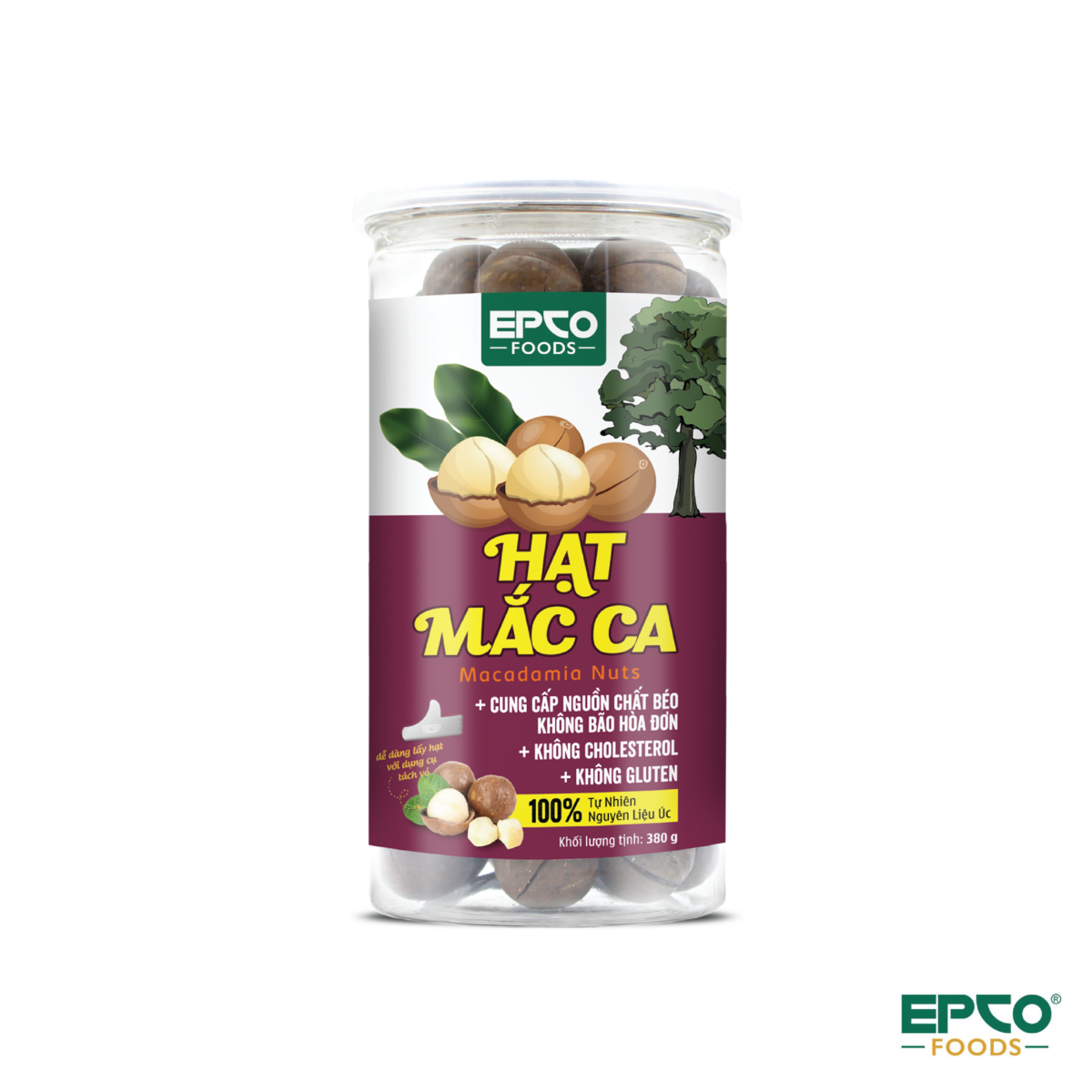 Hạt Mắc Ca - EPCO FOODS (380gr) - Epco Foods